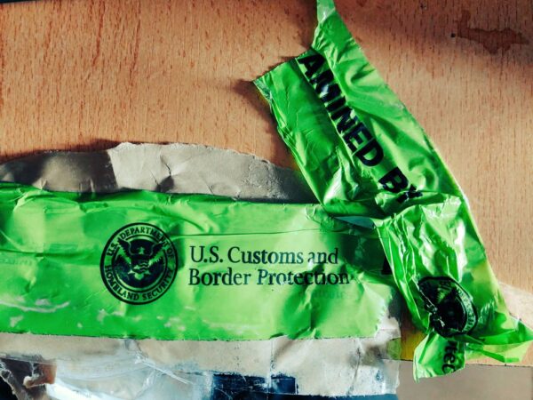 US Customs and border patrol confiscates seeds