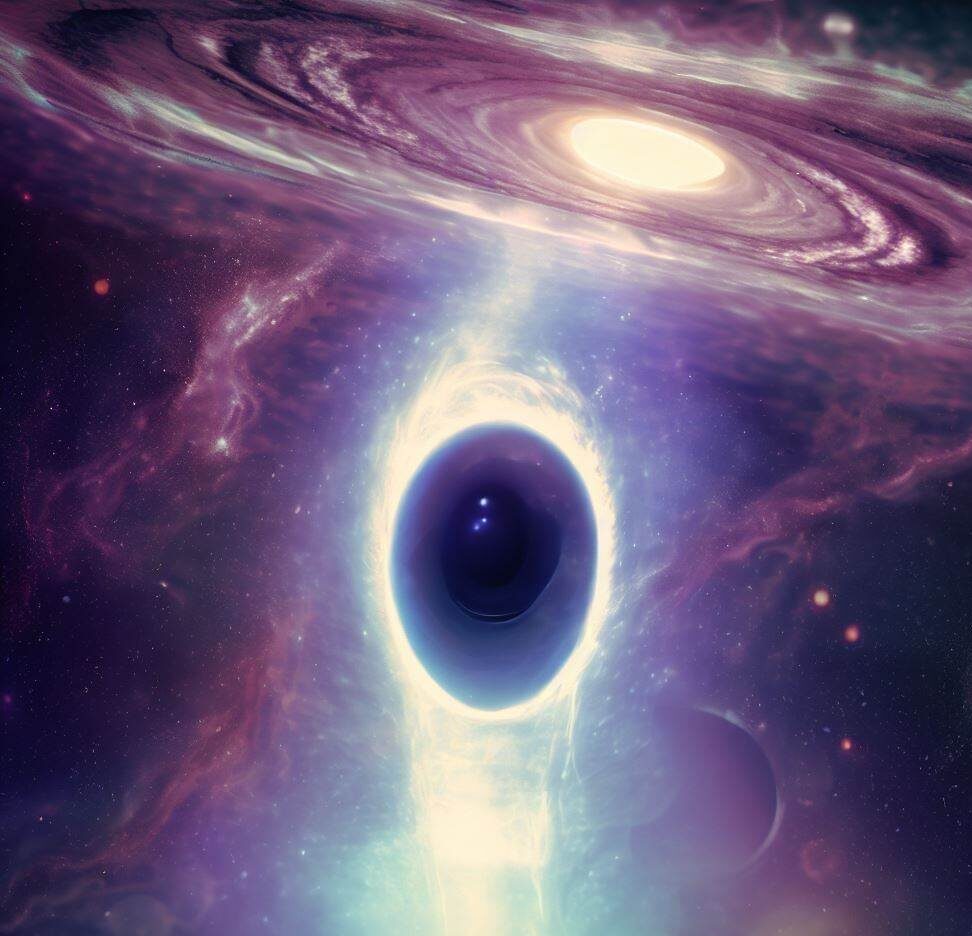 Extraterrestrial wormholes in space