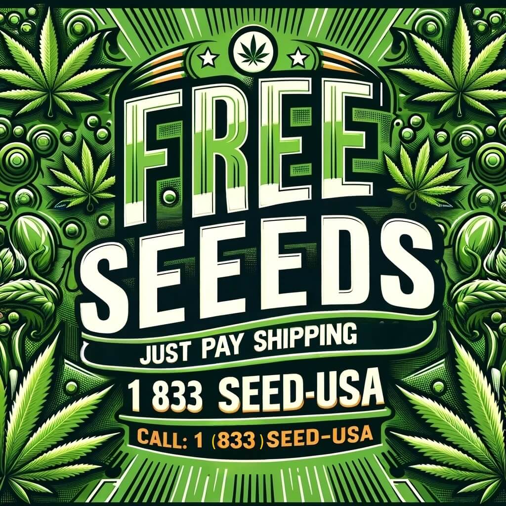 free cannabis seeds, free pot seeds, free weed seeds, free cannabis seeds online